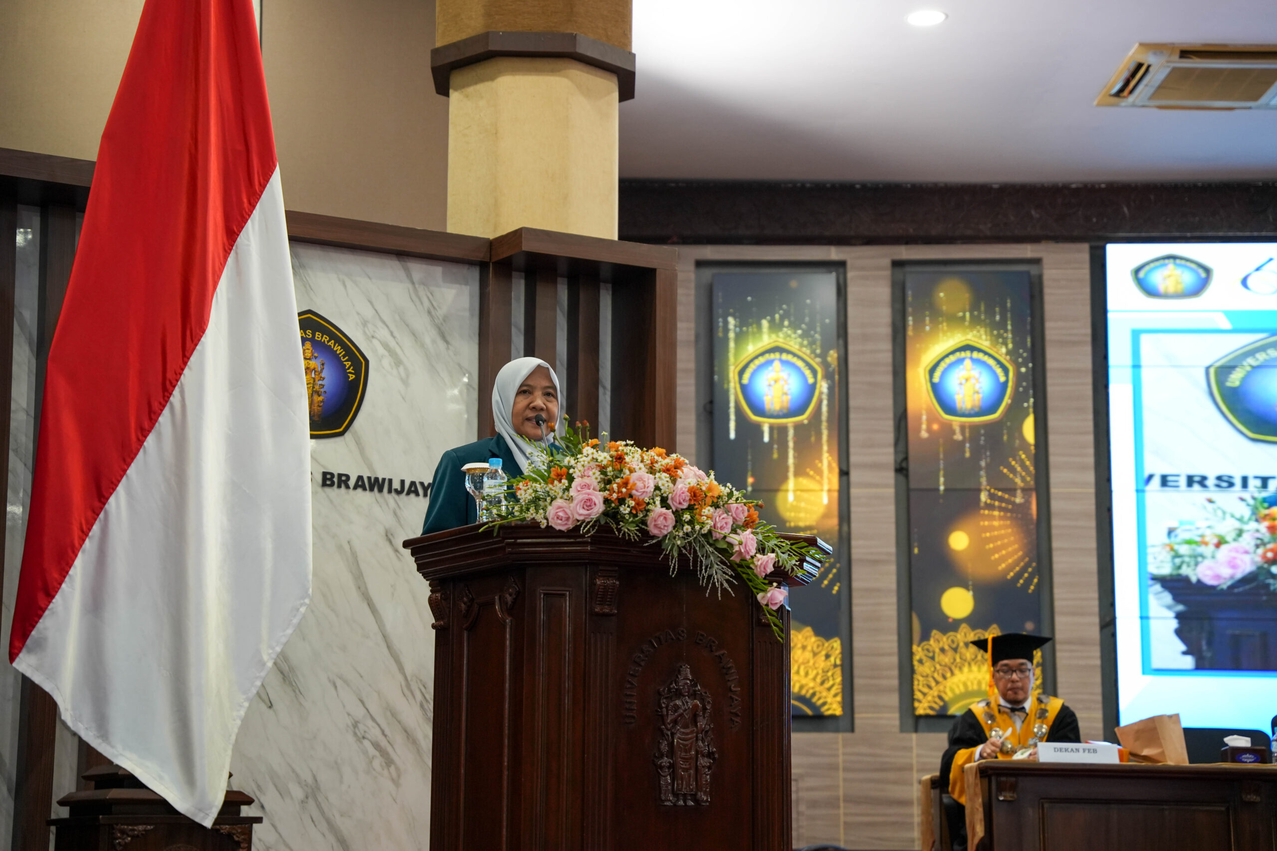 Orasi Ilmiah Prof. Asfi Manzilati dengan judul “Optimalisasi Wakaf dan Syirkah: Solusi Berkelanjutan untuk Pendidikan Tinggi”