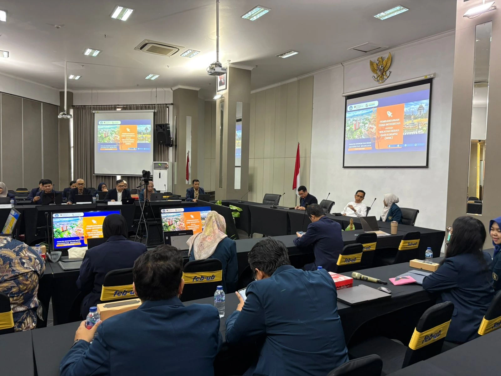 Monitoring dan Evaluasi Zona Integritas (ZI) 2025 FEB UB Berlangsung Sukses