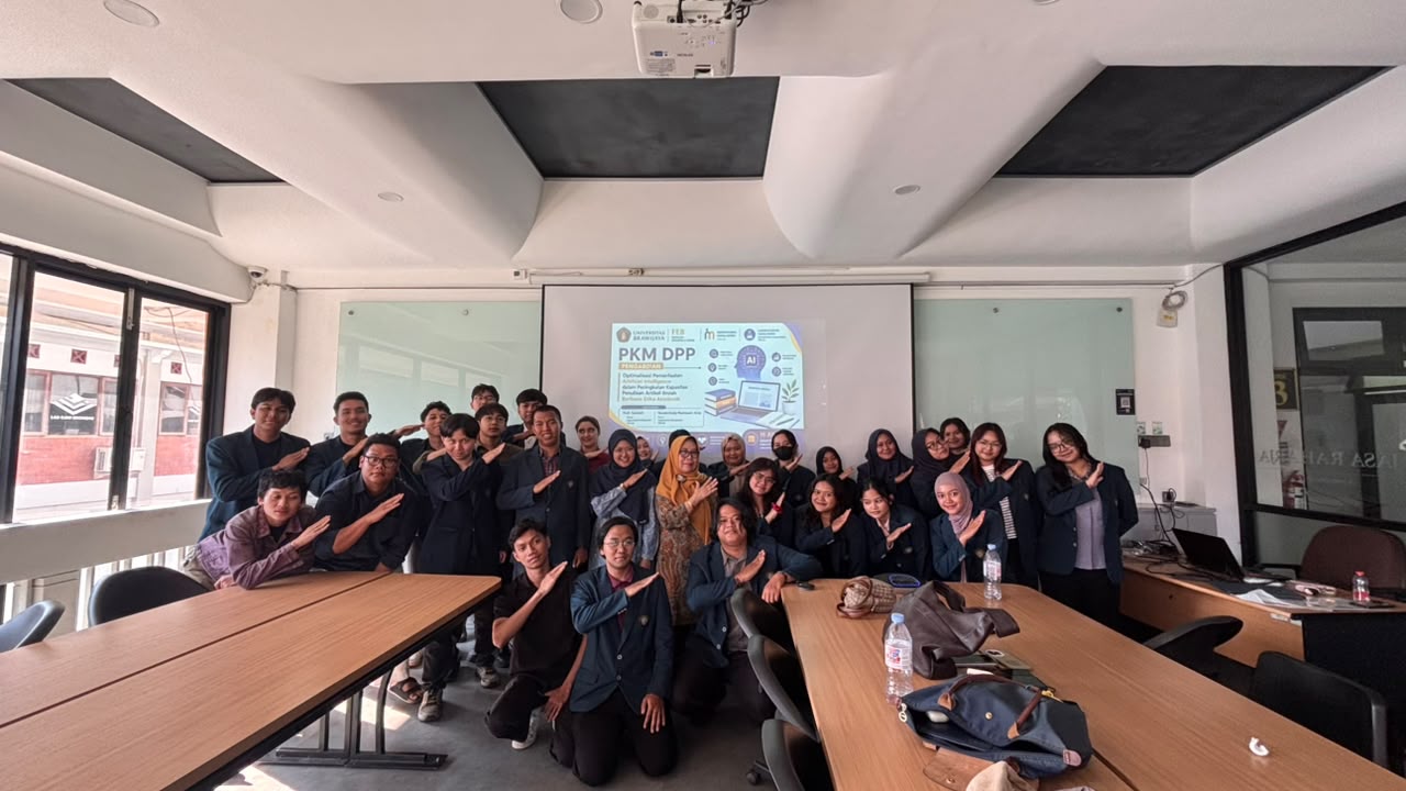 Departemen Manajemen FEB UB Tingkatkan Literasi AI Berbasis Etika Akademik melalui Program DPP Pengabdian